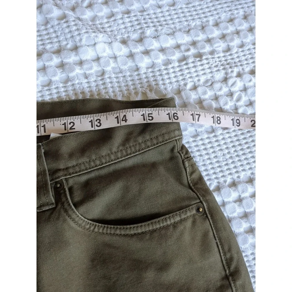 Filson Original Dry Tin Cloth 11.5 oz Pants Straight Leg Sz 30 Marsh Olive 32X29
